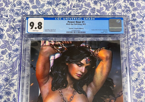 Shikarii POWER HOUR #1 CGC 9.8 WP Gal Gadot Amazon Cosplay C Virgin Variant 200