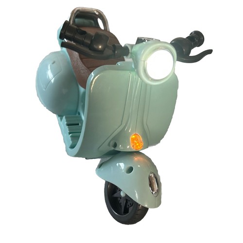 Scooter Vespa Motorizzato Fa Impennata Luci Voce Musica 8" - Foto 8 di 8