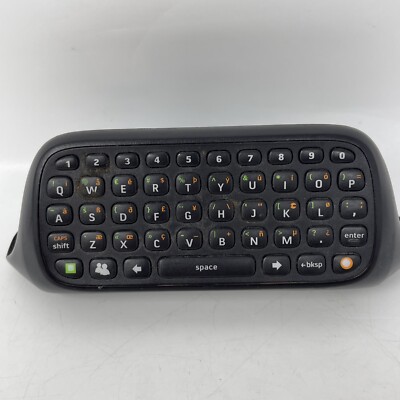 Chatpad Keypad OEM Microsoft Black for Xbox 360 Console Video Game Controller