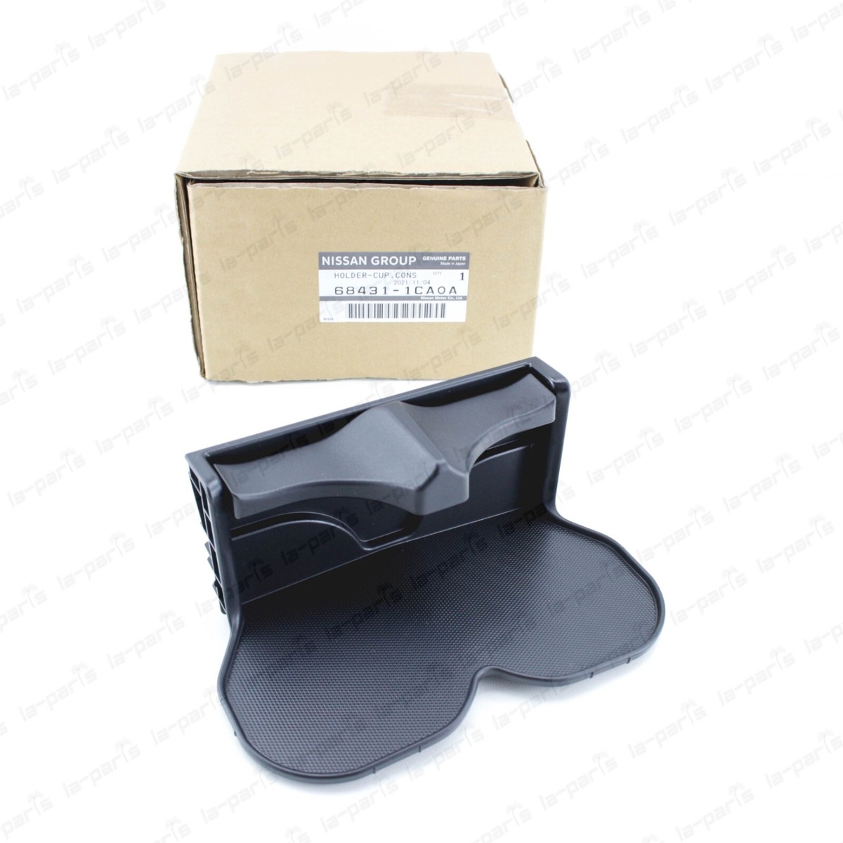 Genuine Nissan Infiniti Cup Holder 68431-1CA0A 684311CA0A | Black