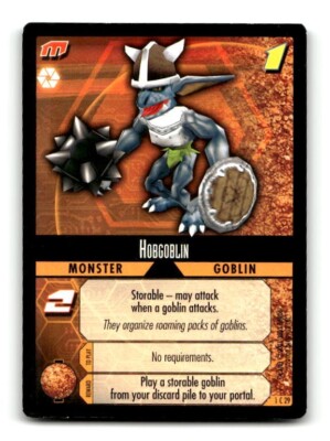 2003 Decipher .hack Enemy Trading Card Game #1C29 Hobgoblin LP