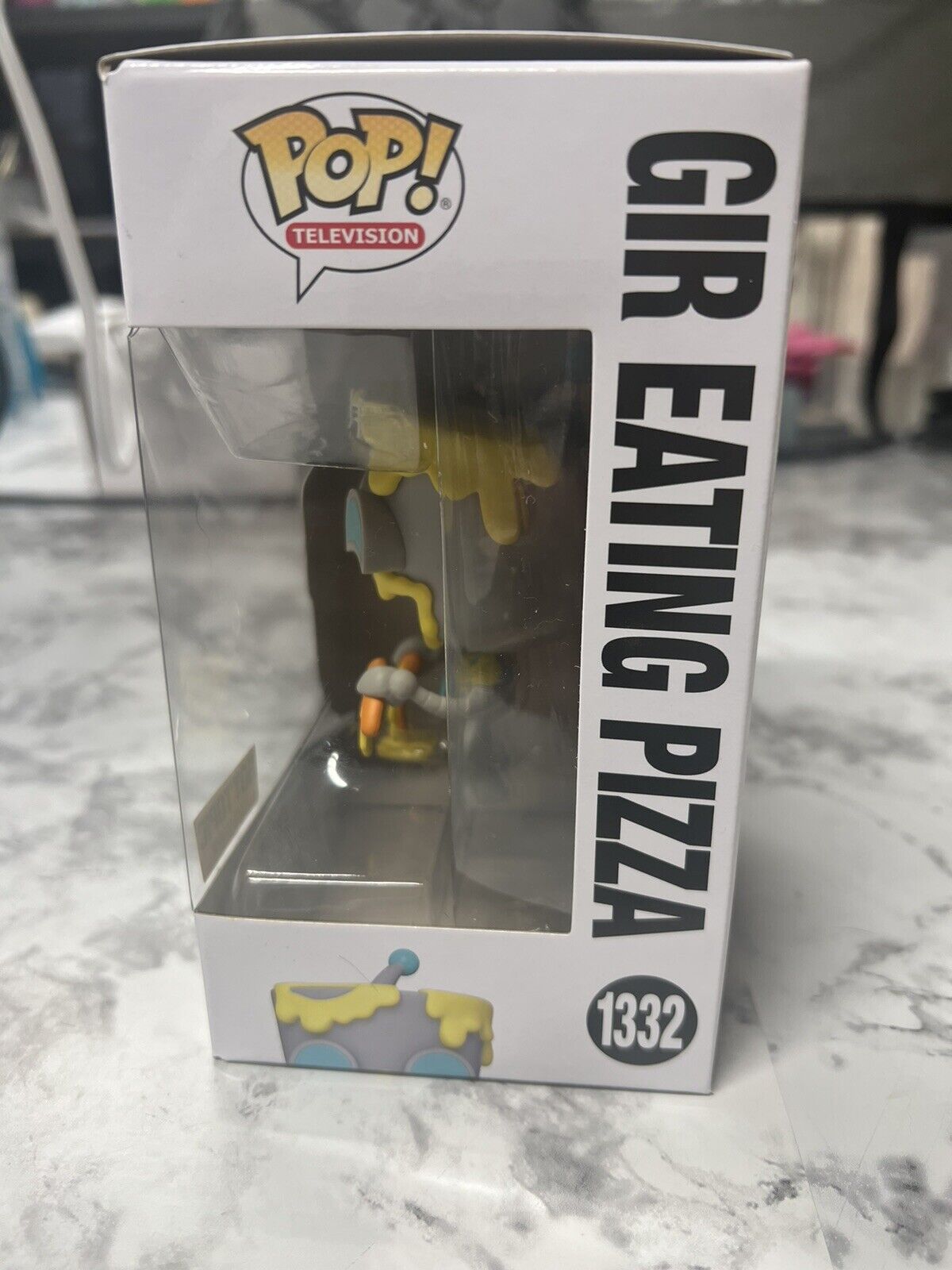 Funko Pop! Animation Invader Zim GIR Eating Pizza 1332 Exclusivo - Moça do  Pop - Funko Pop é aqui!