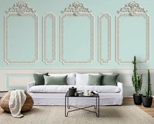 3D Europe Gyp Relief Wallpaper Wall Mural Removable Self-adhesive Sticker533