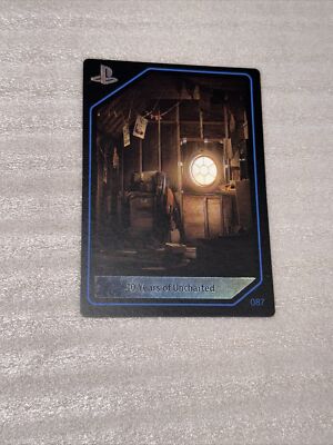 Playstation Experience 2017, 10 Years of Uncharted PSX #087 Trading Card