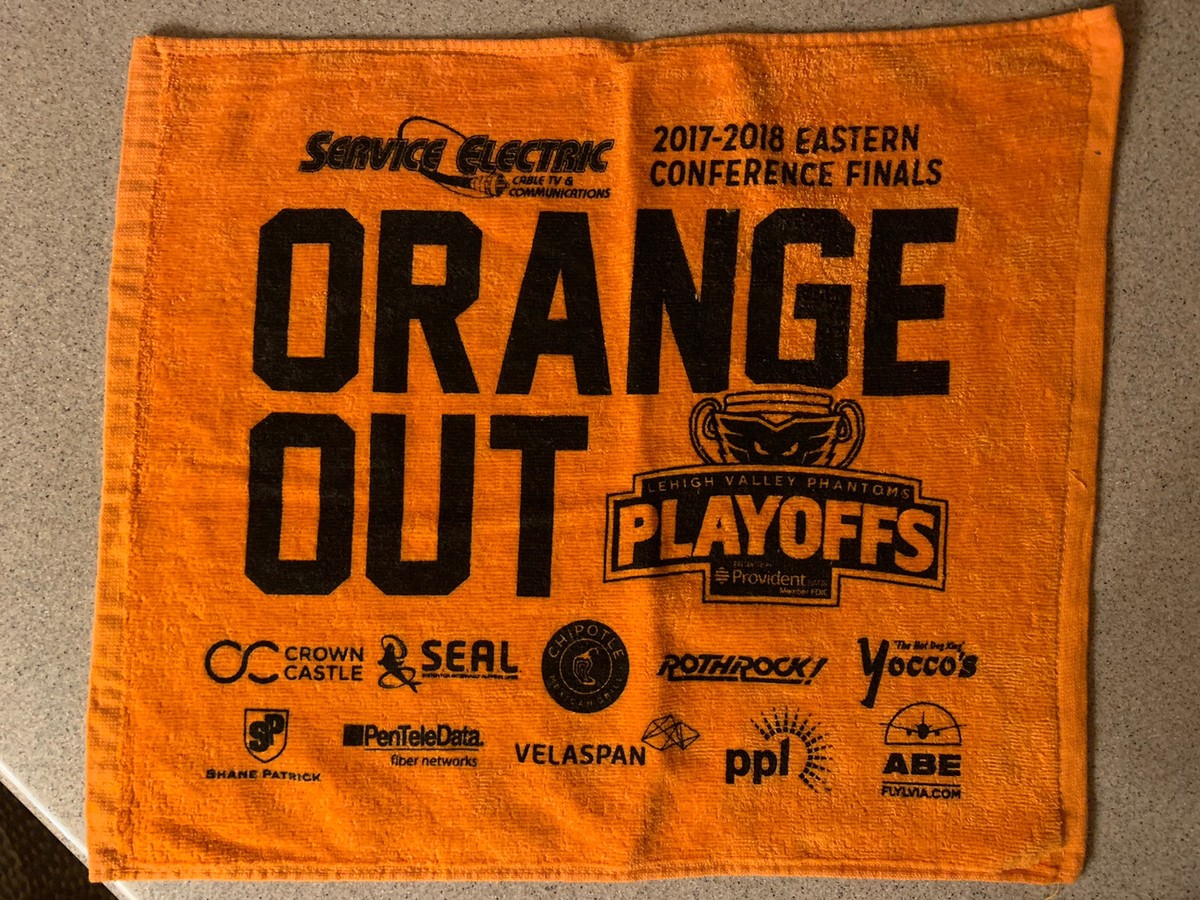 Lehigh Valley AHL Phantoms, Philadelphia Flyers Rally Towel, SGA