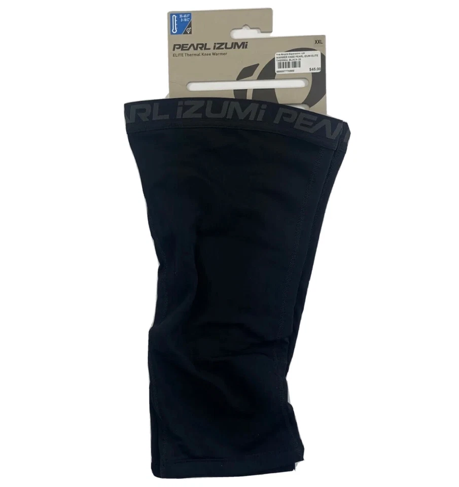 Calentador de rodilla térmico PEARL IZUMI Elite adulto unisex NEGRO forma ajuste talla XXL NUEVO CON ETIQUETAS Foto 2 de 4