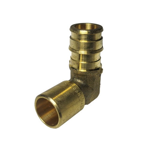 25 Pack XFITTING 1/2" Pex A Male Sweat Elbow , 1/2" Expansion Male Sweat Elbow