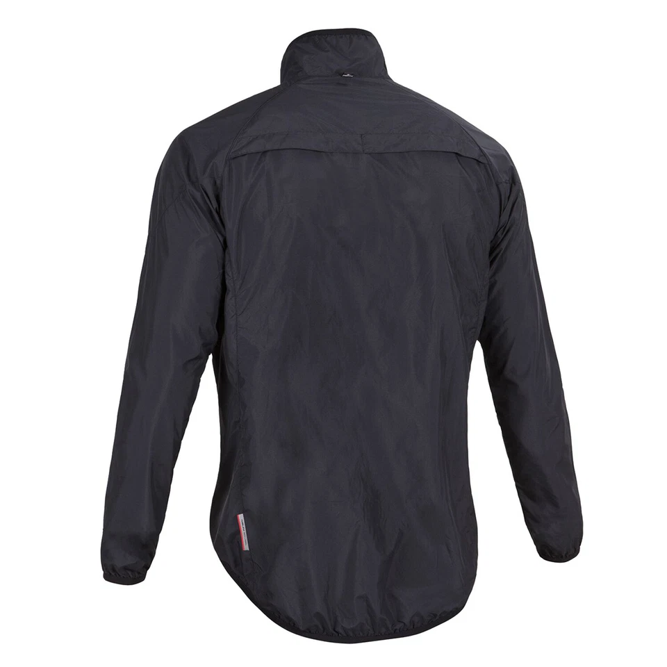 NUEVA Chaqueta de Ciclismo Nalini ARIA Temporada Completa Ligera a Prueba de Viento: NEGRA Foto 2 de 3