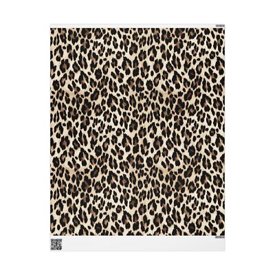 Geschenkpapier - Leoparden Muster