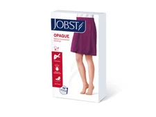 NIB JOBST OPAQUE 115661  20-30MMHG THIGH CT COMPRESSION STOCKINGS NATURAL MEDIUM