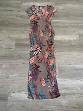 Sheer Floral Dress