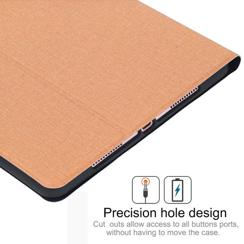 For iPad 7th Gen 10.2''/6th/Mini 5/4/Air 3/2 Leather Slim Shell Stand Case Cover - Picture 34 of 34
