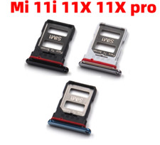 For Xiaomi Mi 11i , 11X , 11X Pro Dual Sim Card Tray Slot Holder Black/White/Blu