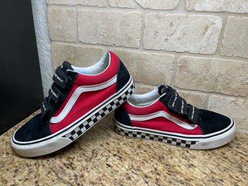 vans old skool v red