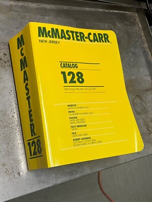 McMaster Carr Catalog 128 NJ 2021 Edition