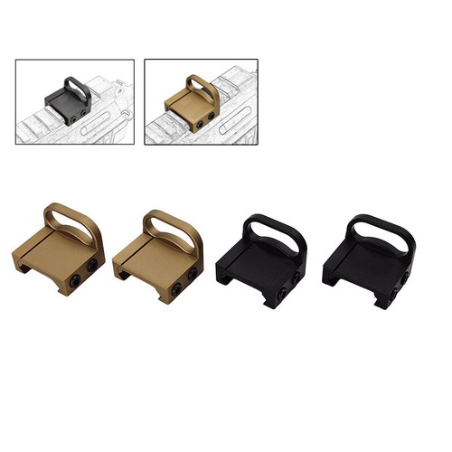 Metal Tactical Shoulder Strap Quick Sling Mount Front QD Sling Mount