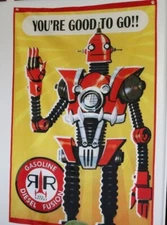 Fallout Red Rocket Flag, NIB