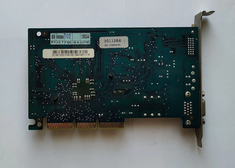 Gigabyte GA-GF1280/32E GeForce2 MX200 32MB AGP VGA Card - Test OK! - Image 2 of 4