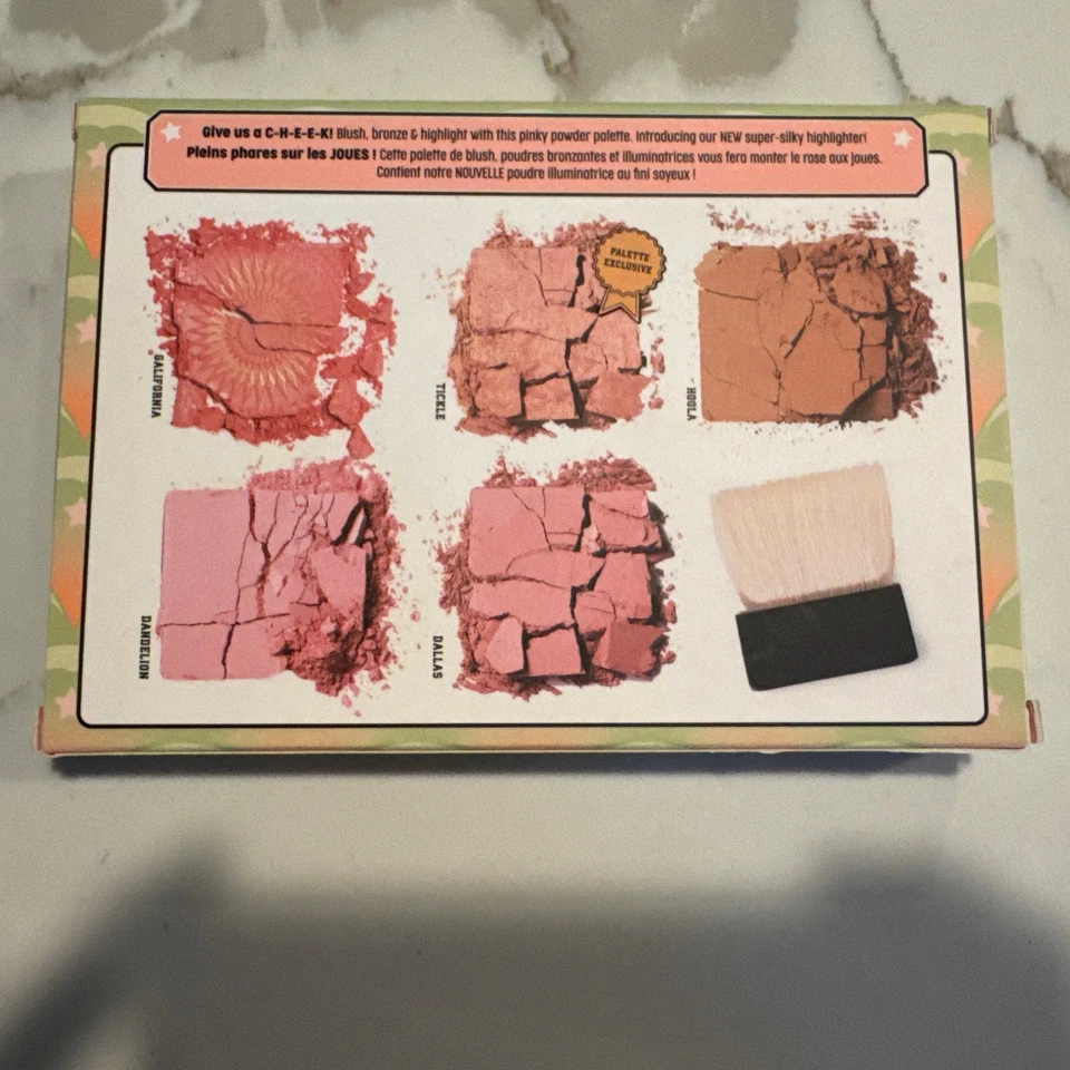 Benefit The Cheekleaders Cheerleaders PINK Cheek Blush Palette RARE NEW IN BOX - Image 2 of 4