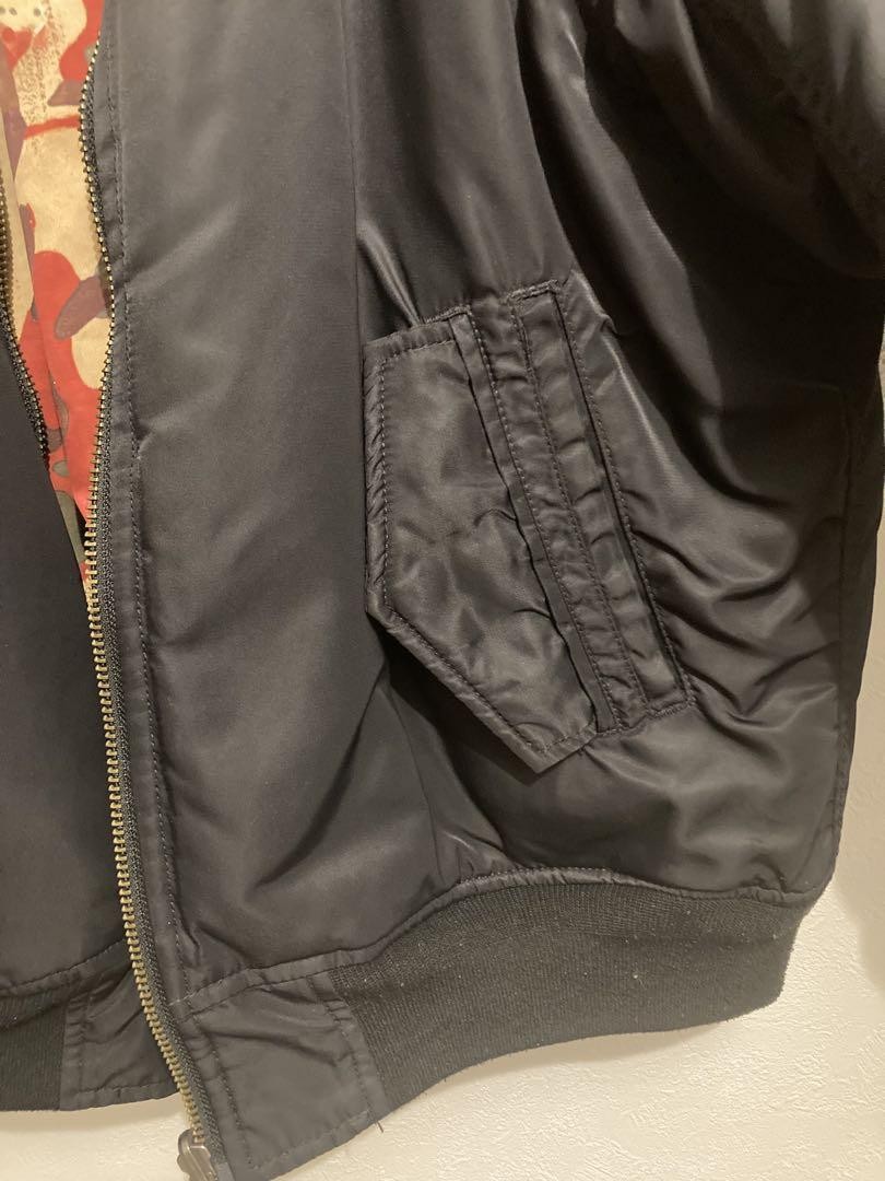 JOJO x GLAMB Diavolo MA-1 King Crimson XL Black Flight