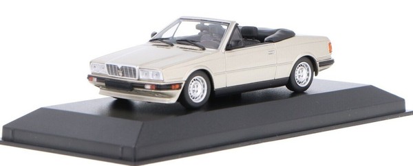 Maxichamps - Maserati Biturbo Spyder 1982 Silberfarb. - 1/43 - MXC940123531-image