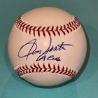RON SANTO (Chicago Cubs) Signed Official MLB Baseball Beckett (BAS) w/ 69 Cubs