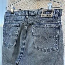 Vtg 90’s Levis Silver Tab Acid Wash Jeans Mens 31x29 Made in USA 100% Cotton