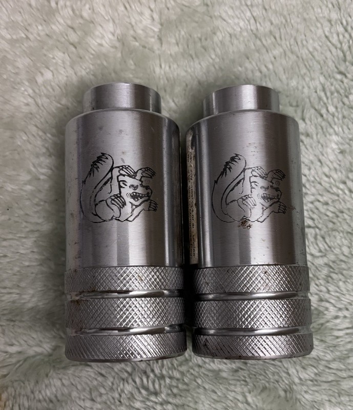 Old school MONGOOSE Bicycle Pegs Threadless 3/8 Oversized Freestyle BMX Bikes