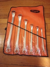 Williams USA 3/8" - 1  1/16" Double Head 60° Offset Box Wrench Set 6 pcs 12pt.