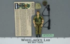 Footloose V1 100% Complete G.I. Joe 1985 Hasbro Vintage Action Figure