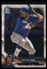 Luis Guillorme 2018 Bowman Chrome Prospects Card!!