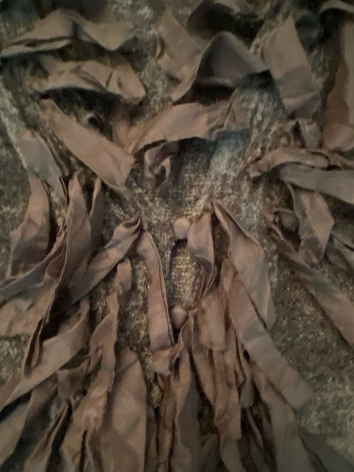 Women's dark green Principles long sleeve button up cardigan size 12 - Image 3 of 4