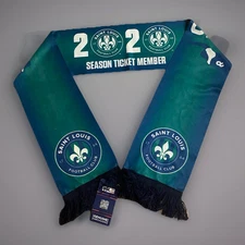 Saint Louis Footbal Club 2020 Season Ticket Holder Ruffneck Scarf NWT