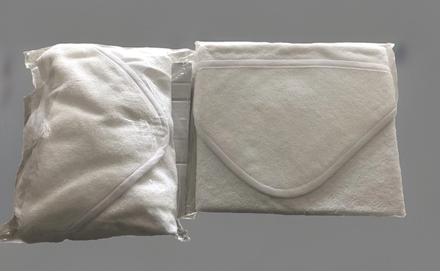 Baby Hooded Towels Lot of 2 Organic Portugal Cotton