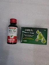 Scabies Treatment Combo – Neem Oil & Soap – Kills Mites & Eggs – Fast Relief & E