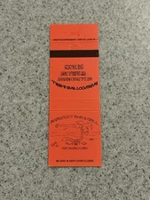 Barefoot Bar And Grill Port Salerno Florida Matchbook Cover 860
