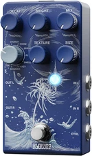 Klowra Limbo Reverb Pedal 9 Stereo Effects w/ Freeze & Expression Pedal Support