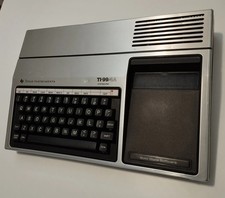 Texas Instruments TI-99/4A , no cables,  not tested. Item #1.