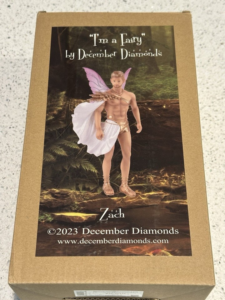 December Diamonds Urgan Male Fairy Christmas Tree Ornament