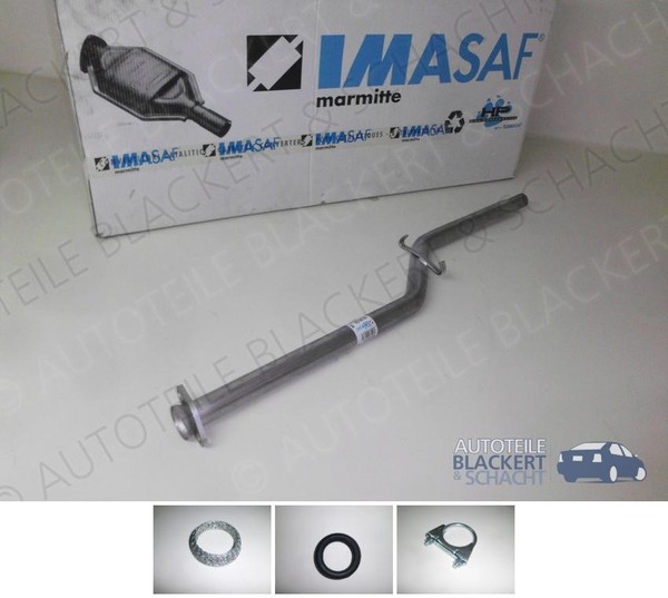 Imasaf Auspuff Mittelrohr MSD für Fiat UNO (146A) 60 1.1-image