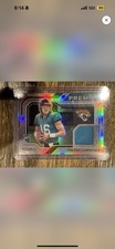 2021 Panini Prizm Trevor Lawrence Premier Jerseys Rookie PJ-1 Jaguars Card. rookie card picture