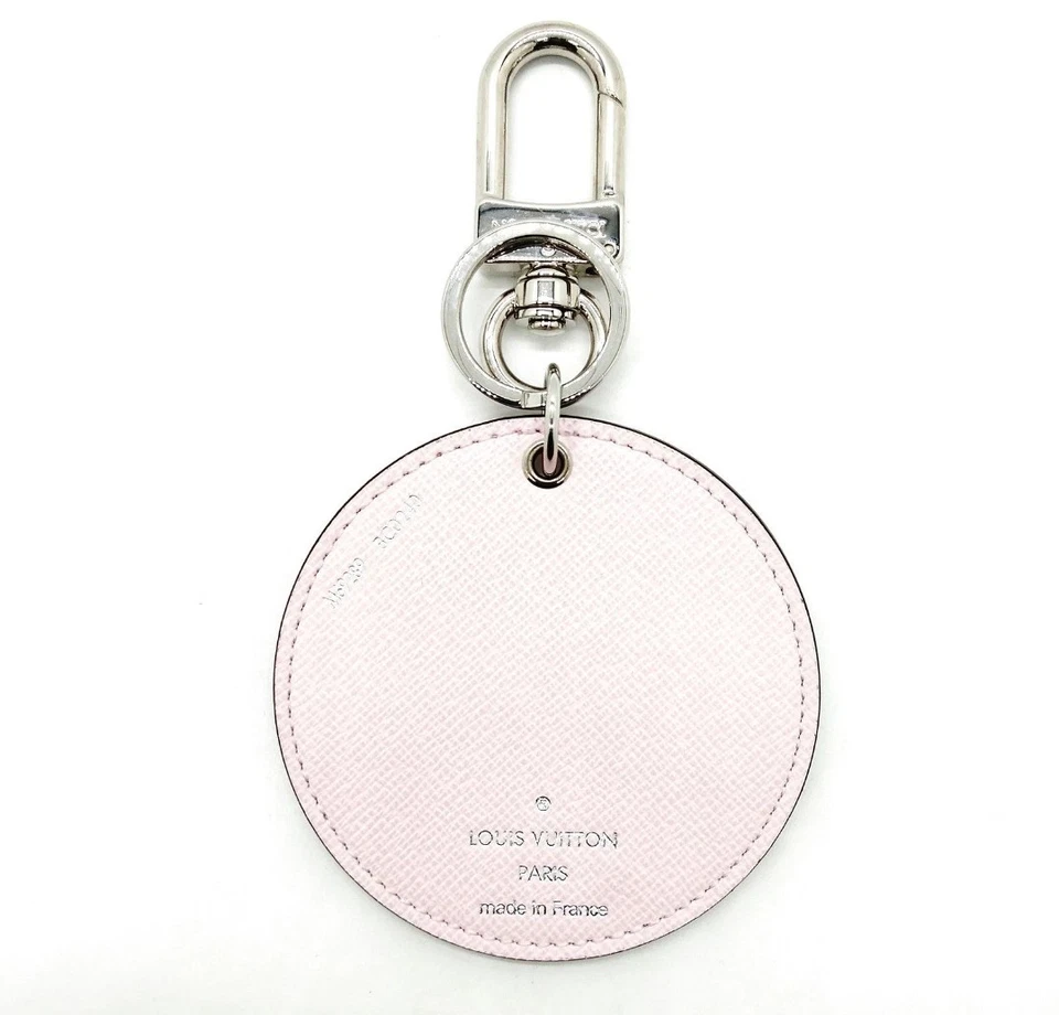 Louis Vuitton Okinawa Pastel Escale Bag Charm Monogram Watercolor Key Ring Multi - Image 3 of 4