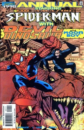 Amazing Spider-Man Annual 1998 VG Stock Image Low Grade