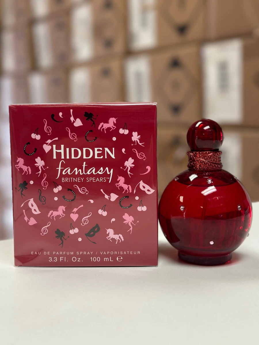 HIDDEN FANTASY Britney Spears 3.3 3.4 oz edp Perfume Women