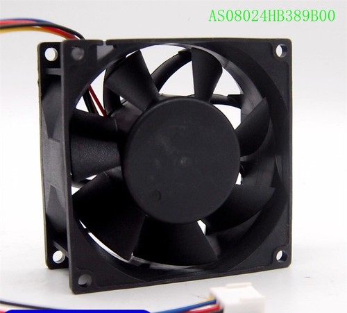 ADDA AS08024HB389B00 24V 1.5A 8038 8cm 4-wire Industrial Cooling Violent Fan - Picture 3 of 5
