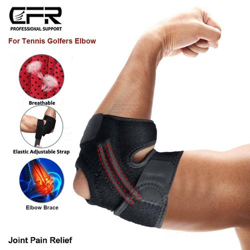 CFR Ellenbogenbandage Tennis Golf Armbandage Stütze Sport Epicondylitis Spange - Bild 4 von 14