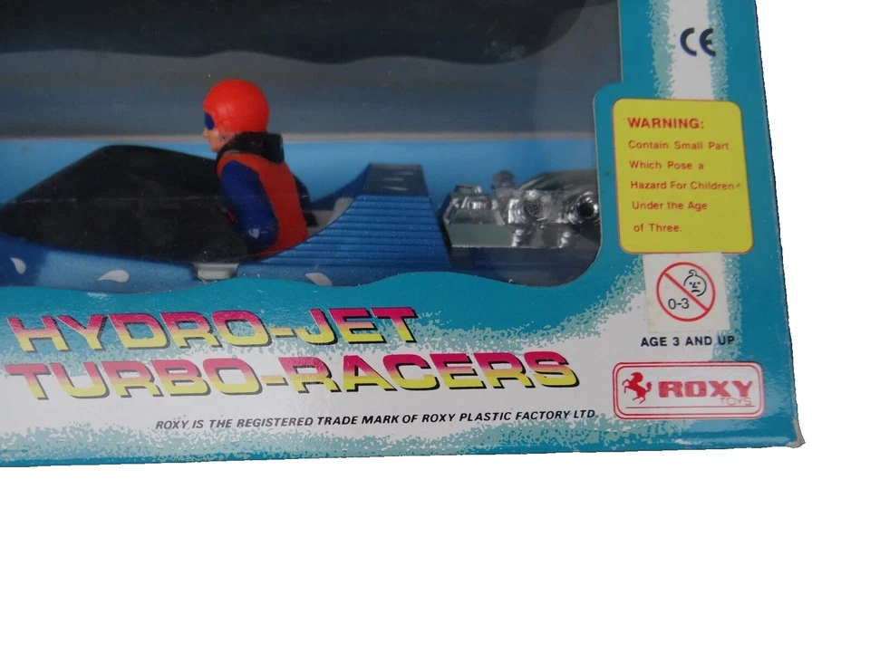 Hydro Jet Speed Boot Batterie Operated Vintage Spielzeug Roxy 90er Jahre NEU OVP - Bild 3 von 3