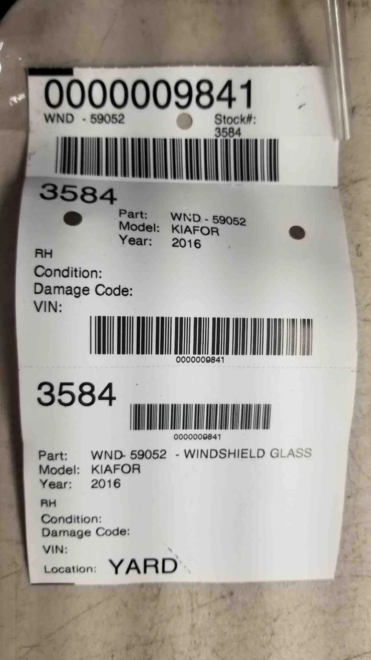 ✅ Vidrio parabrisas KIA FORTE 2014 A 2018 OEM Foto 4 de 4