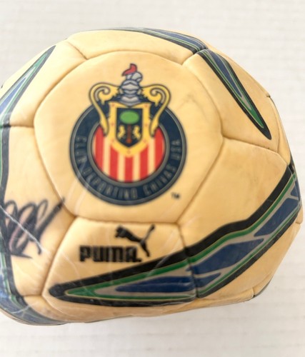 CD Chivas USA Ramon Ramirez Paco Palencia Claudio Suarez Loco Garcia signed ball - Picture 5 of 17