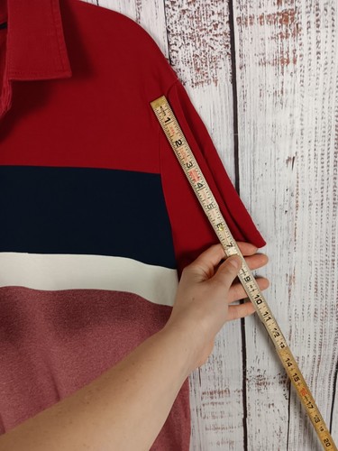 Banana Republic Luxury Touch Performance Shirt Men’s Large Red Standard Fit - 第 5/7 張圖片